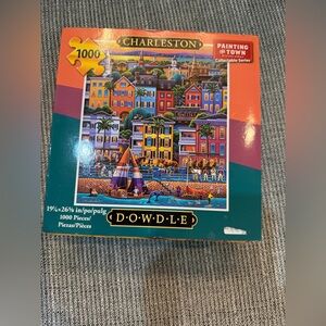 Jigsaw Puzzle - Charleston Painting in Town - 1000 Pieces